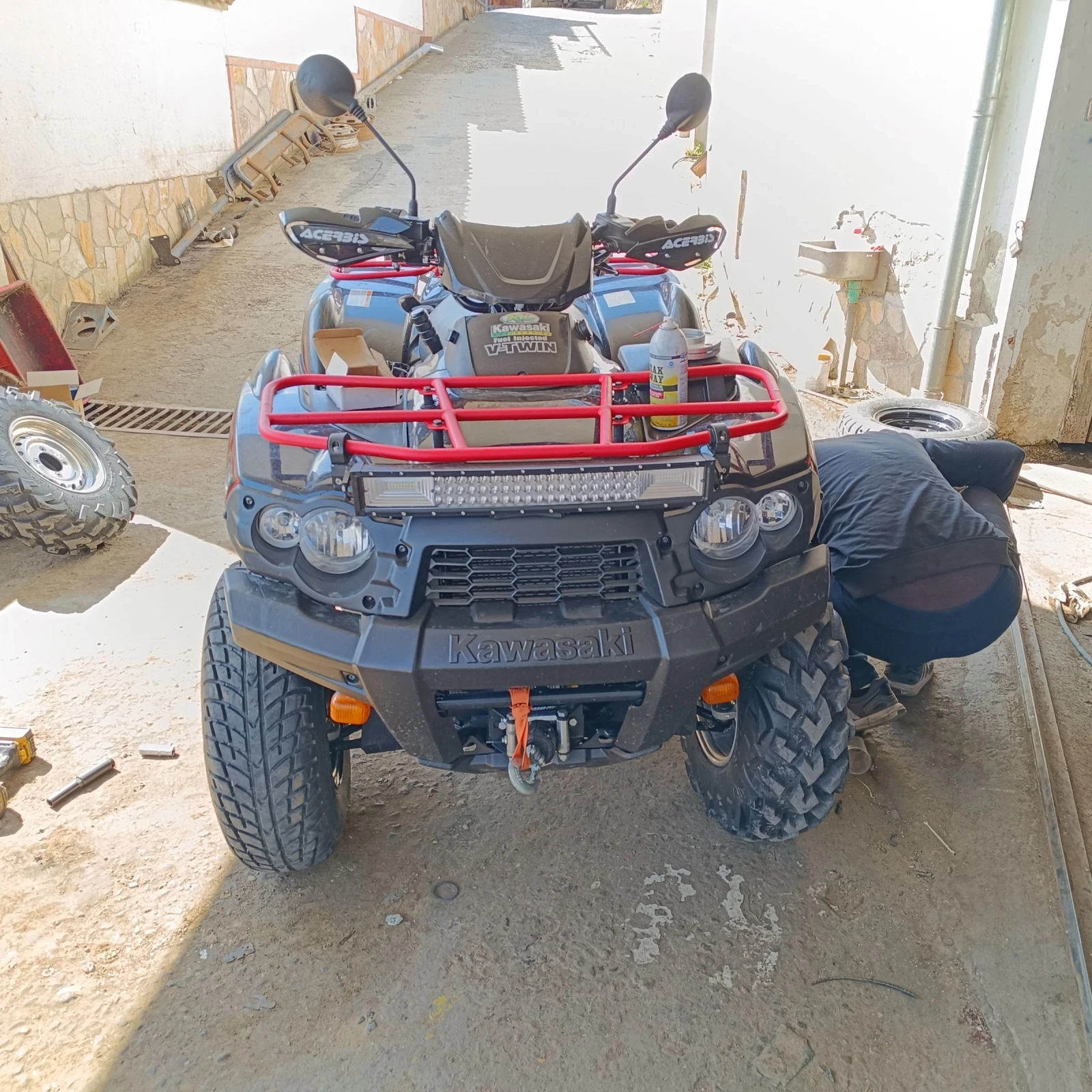 Kawasaki Brute Force, снимка 9 - Мотоциклети и мототехника - 55184880