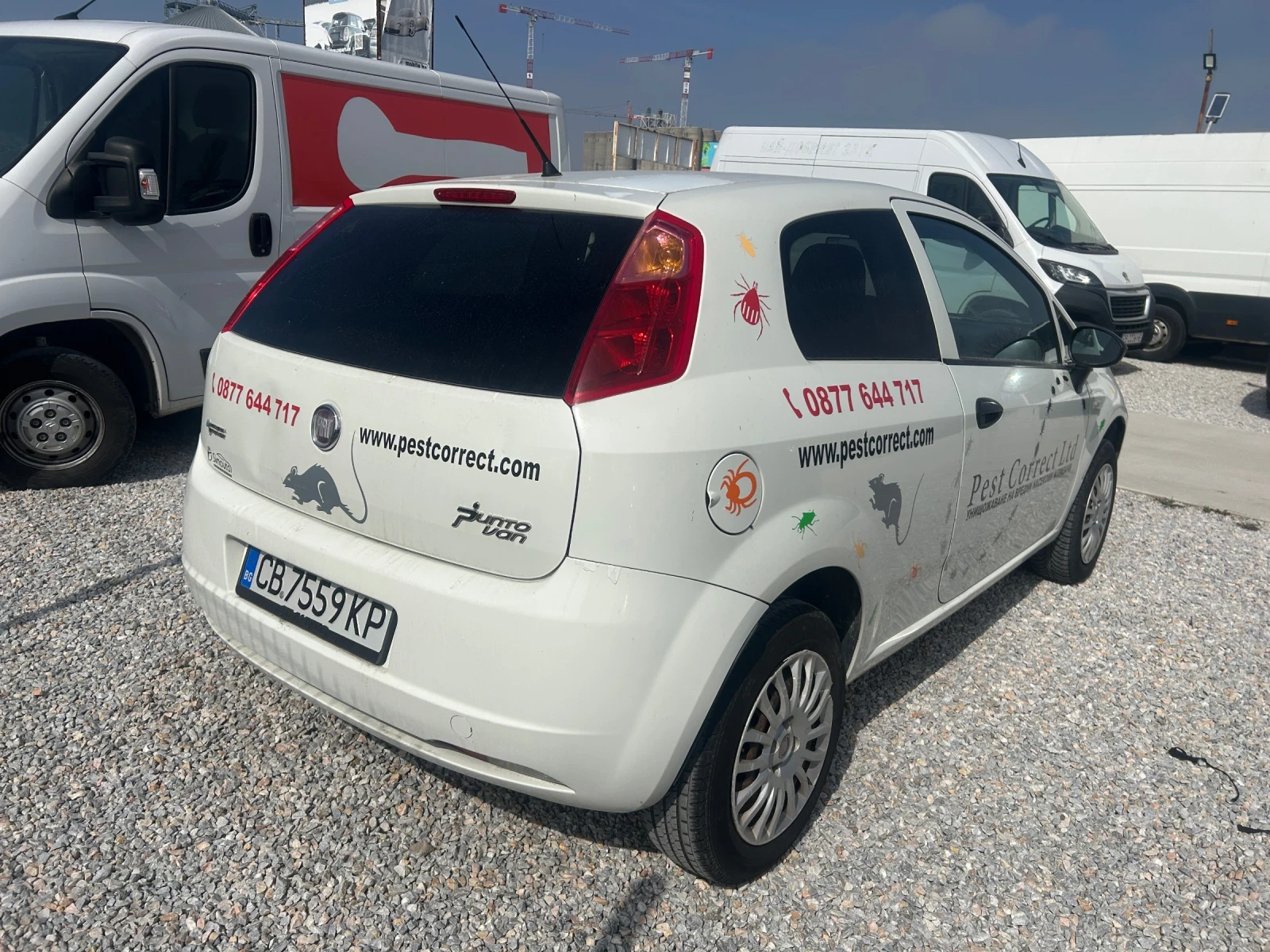 Fiat Punto 1.4 Van N1 Фабричен метан, снимка 4 - Автомобили и джипове - 53813517