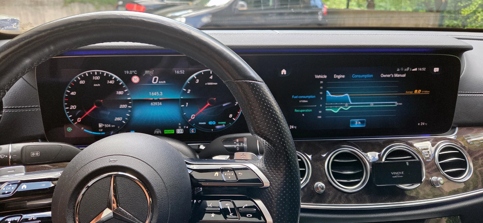 Mercedes-Benz E 450 AMG* Night* Distronic* 4Matic* 360cam, снимка 10 - Автомобили и джипове - 54003478