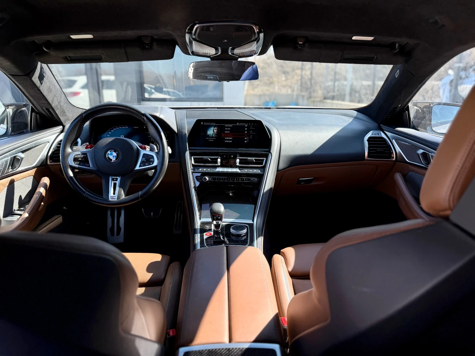 BMW M8 CARBON / HU / INDIVIDUAL / ПОДГРЕВ / ОБДУХВАНЕ /, снимка 8 - Автомобили и джипове - 54041770