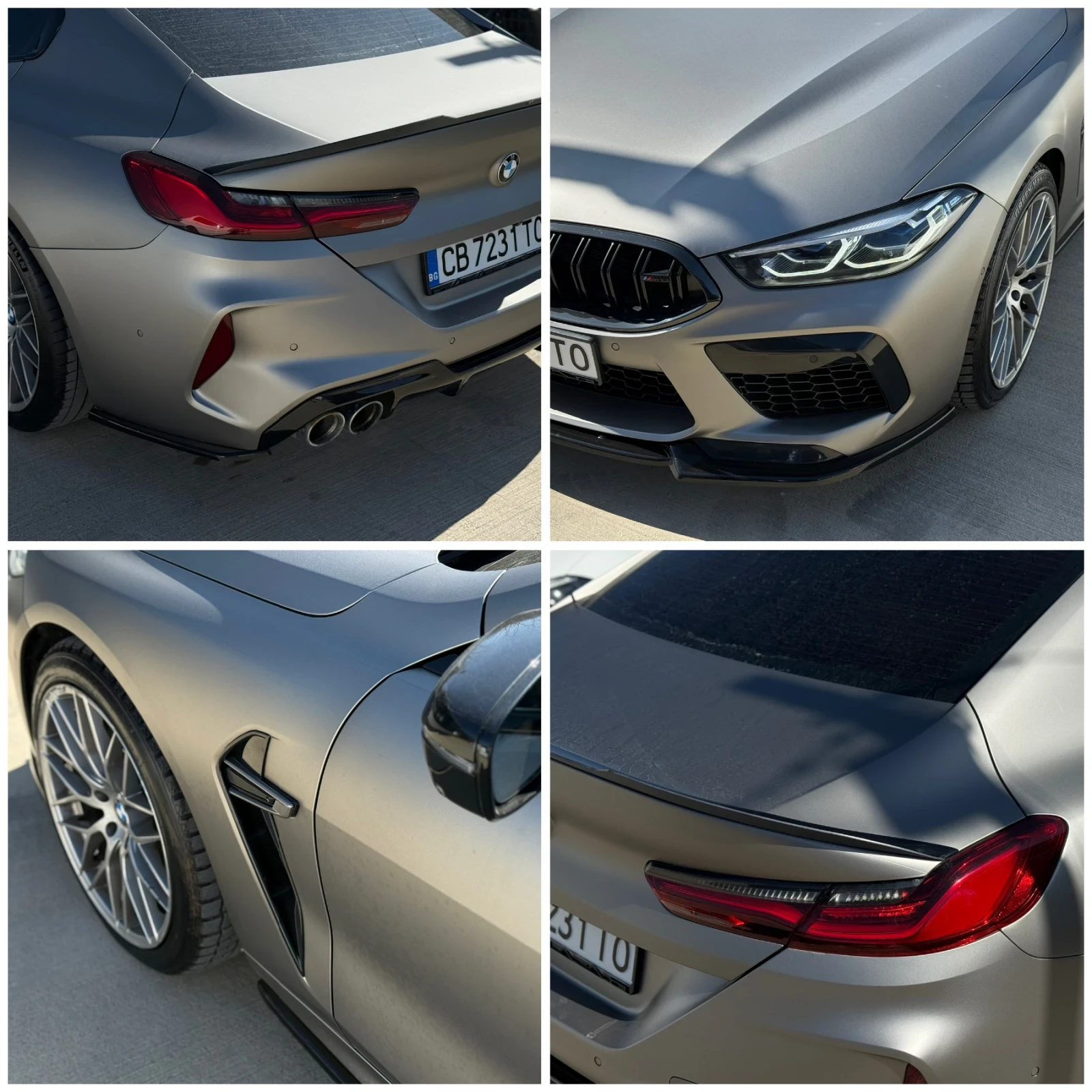 BMW M8 CARBON / HU / INDIVIDUAL / ПОДГРЕВ / ОБДУХВАНЕ /, снимка 7 - Автомобили и джипове - 54041770
