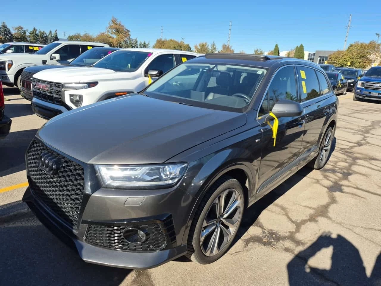 Audi Q7 * 55 Tfsi Quattro Progressiv * CARFAX * ДИСТРОНИК 