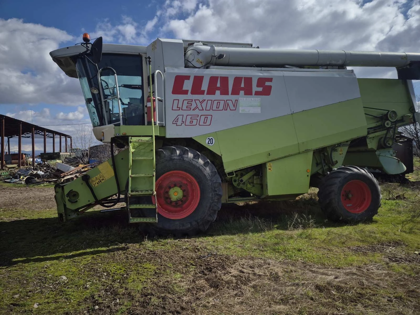 Комбайн Claas Lexion 460, снимка 6 - Селскостопанска техника - 54645390