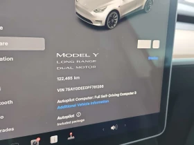 Tesla Model Y  LONG RANGE AWD| АВТОПИЛОТ| 360| ТЕРМОПОМПА| CARFA, снимка 10