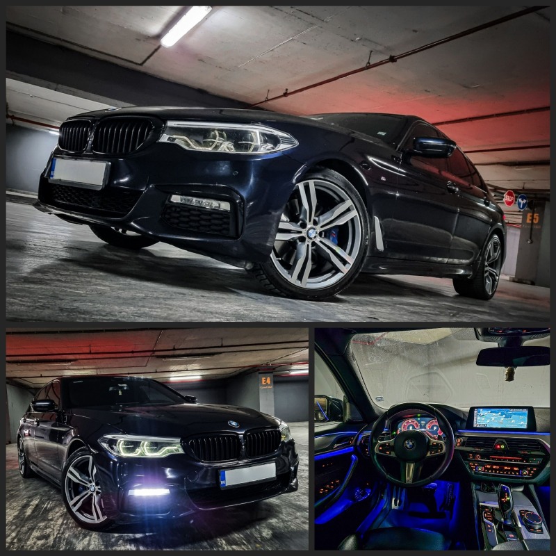 BMW 530 D Msport Xdrive| CAM360| LED|Подгр./Вент.| Хедъп| , снимка 9 - Автомобили и джипове - 44674195