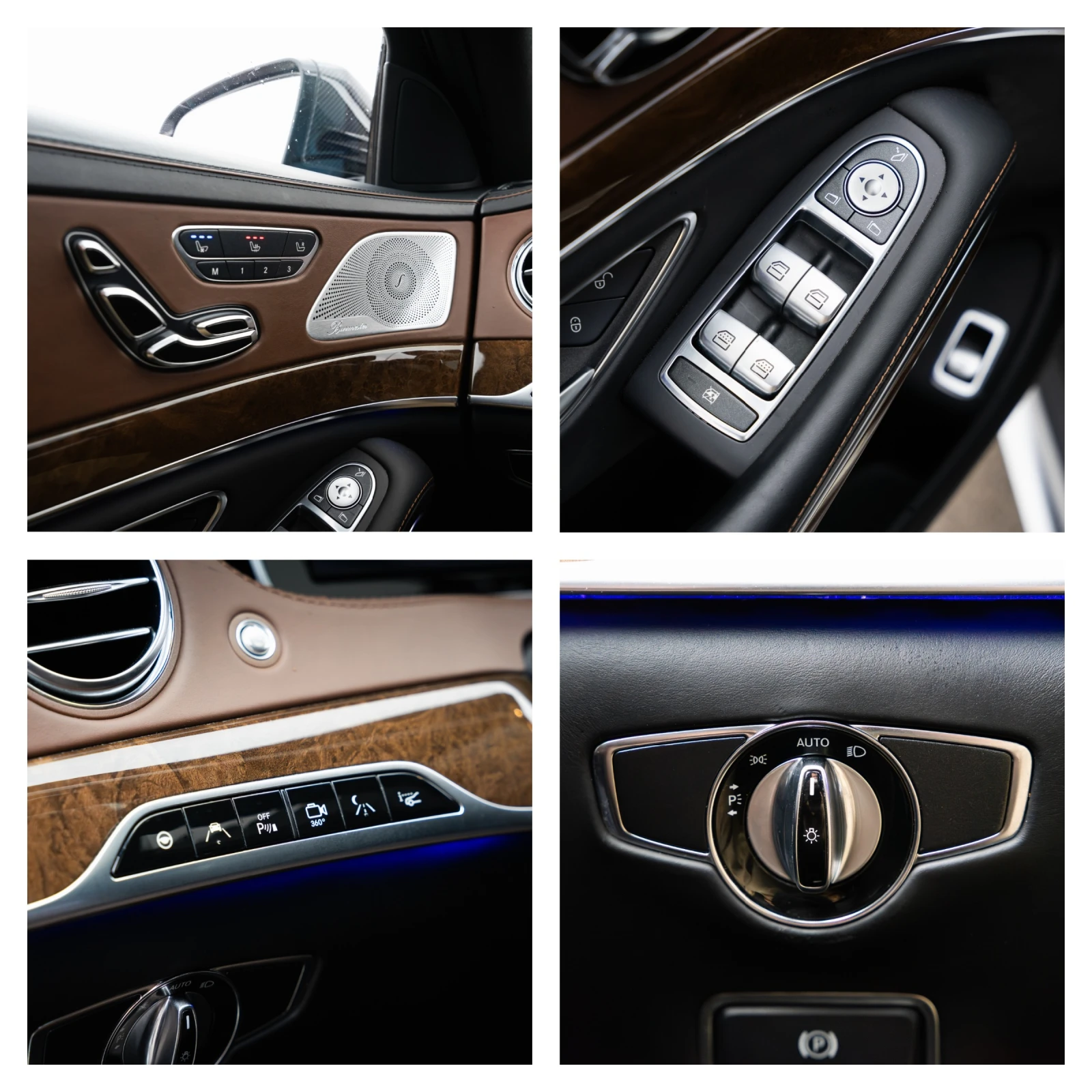 Mercedes-Benz S 63 AMG 4-MATIC* LONG* АВТОКРЕДИТ* , снимка 11 - Автомобили и джипове - 53915611