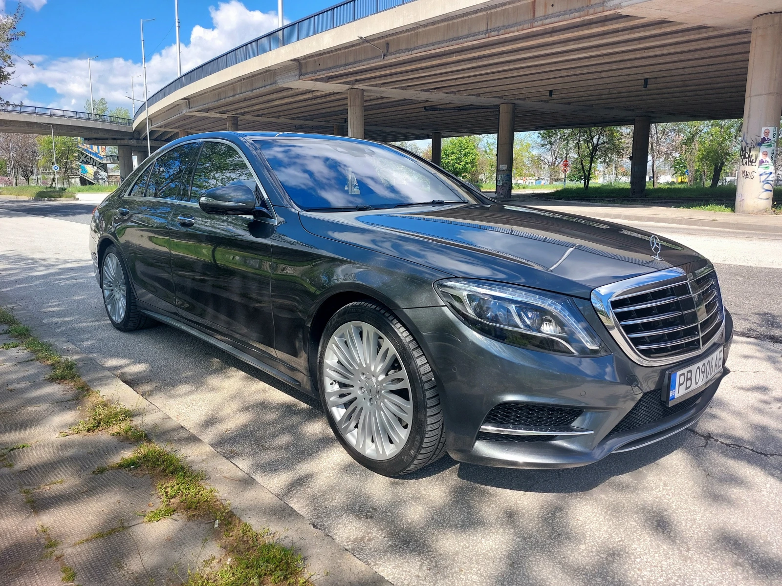 Mercedes-Benz S 350 4MATIC AMG 2 СОБСТЕНИКА, снимка 3 - Автомобили и джипове - 54303750
