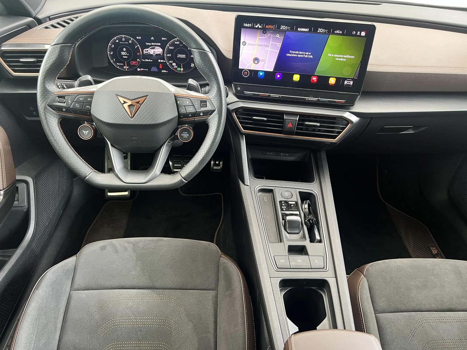 Cupra Formentor 2.5 TSI / VZ5 / DSG / MATRIX /360 / 4X4, снимка 10 - Автомобили и джипове - 55221476