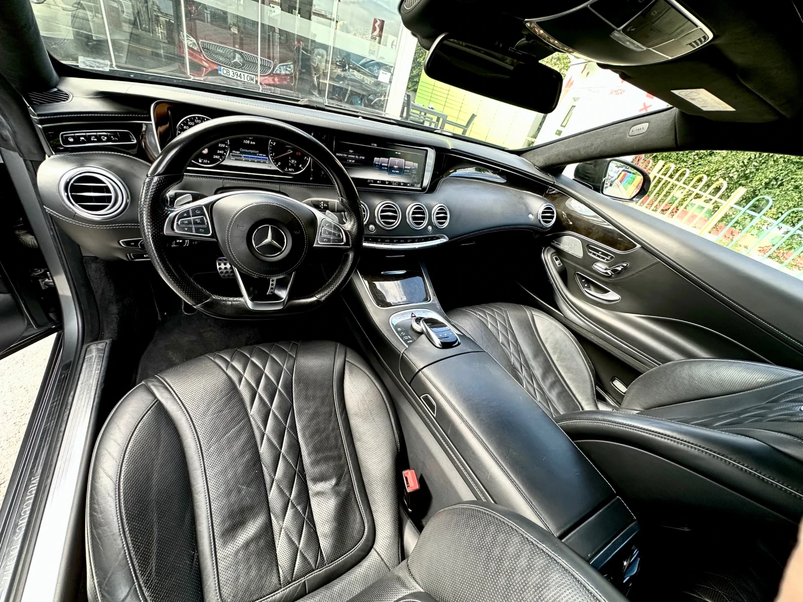 Mercedes-Benz S 500 AMG FULL NIGHT VISION 4-MATIC 360 , снимка 12 - Автомобили и джипове - 55418559