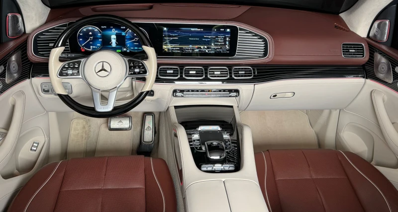 Mercedes-Benz GLS 600 Maybach 4M* Exclusive* Manufaktur* TV* HuD, снимка 13 - Автомобили и джипове - 48596485