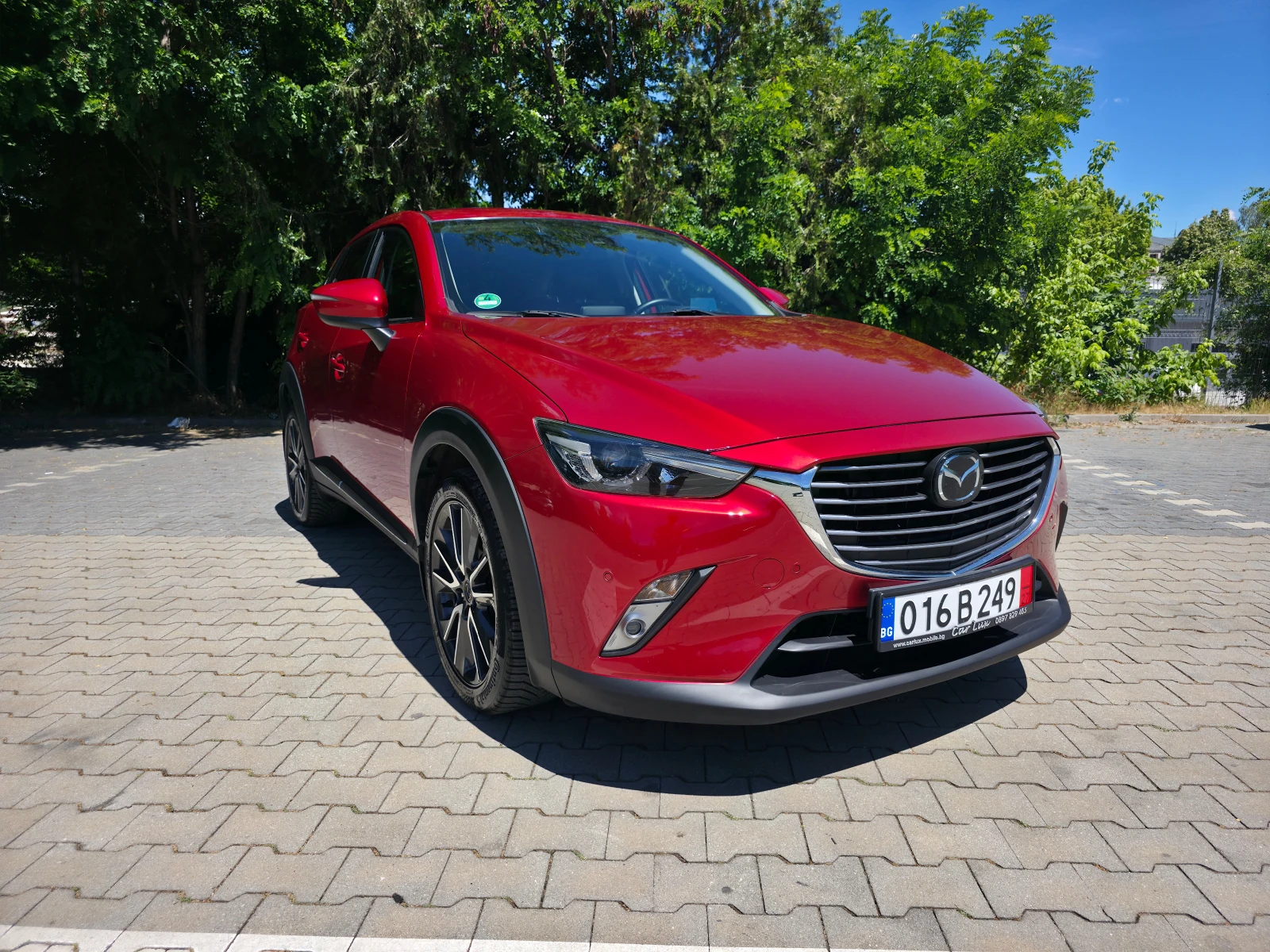 Mazda CX-3 1.5d SKYACTIV Euro6b, снимка 3 - Автомобили и джипове - 54916072
