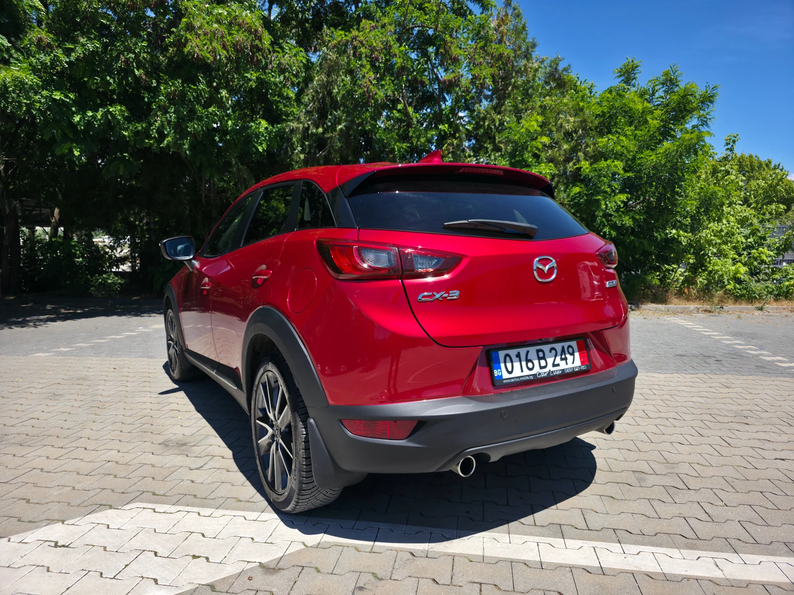 Mazda CX-3 1.5d SKYACTIV Euro6b, снимка 4 - Автомобили и джипове - 54916072