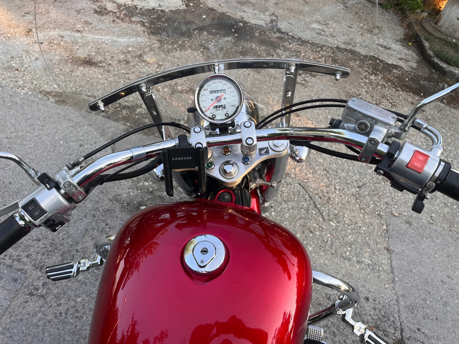 Honda Shadow, снимка 7 - Мотоциклети и мототехника - 55688983