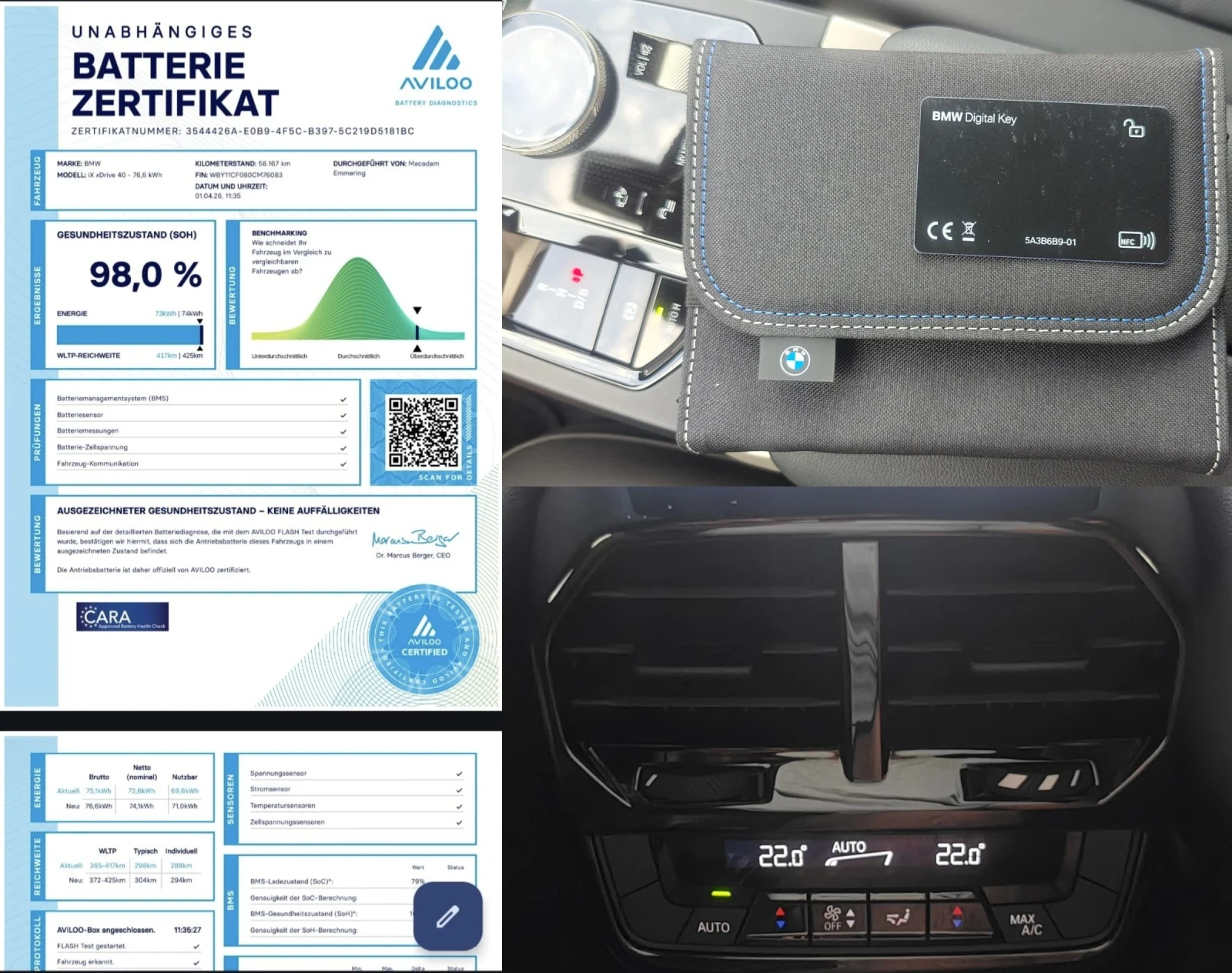 BMW iX 40 xDrive/AWD/326hp/��������/SOH 98% | Mobile.bg � ����������� 14