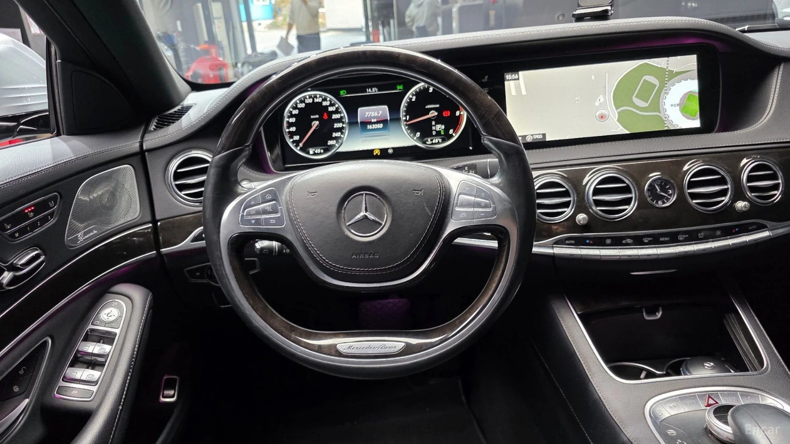Mercedes-Benz S 350 4MATIC* ПОДГР* ОБДУХВ* BURM* PANO* 360* АВТОКРЕДИТ, снимка 12 - Автомобили и джипове - 55620071