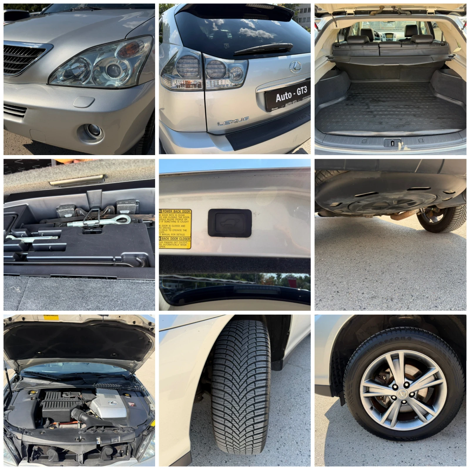 Lexus RX 400h 3.3h 272к.с 4x4 luxury FULL Внос Италия , снимка 16 - Автомобили и джипове - 55578195