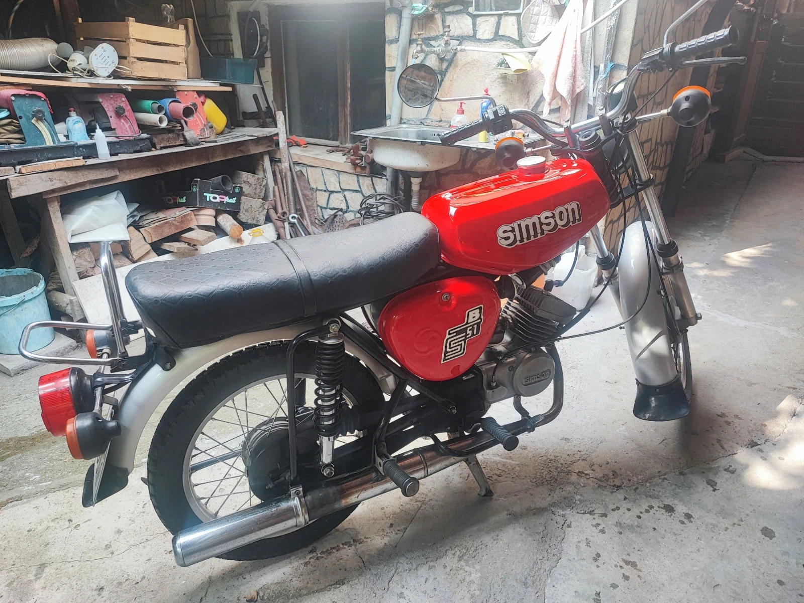 Simson 51 S, снимка 7 - Мотоциклети и мототехника - 56023116