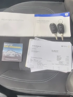 Dacia Lodgy 1.2i turbo 115к.с. Stepway 7места, снимка 17