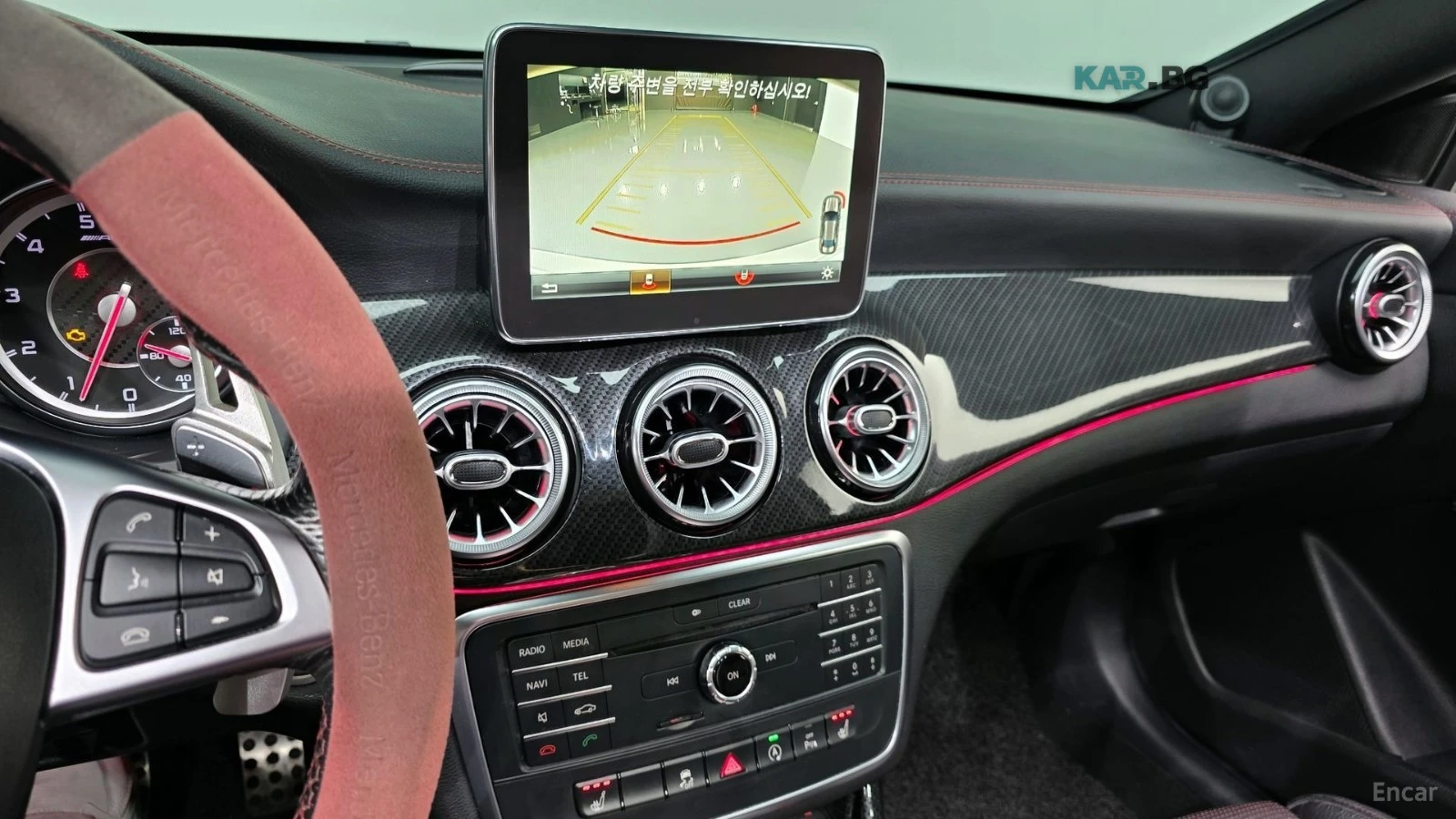 Mercedes-Benz CLA 45 AMG 4MATIC* AMBIENT* ПОДГРЕВ* КАМЕРА* SUNROOF* , снимка 12 - Автомобили и джипове - 54916217