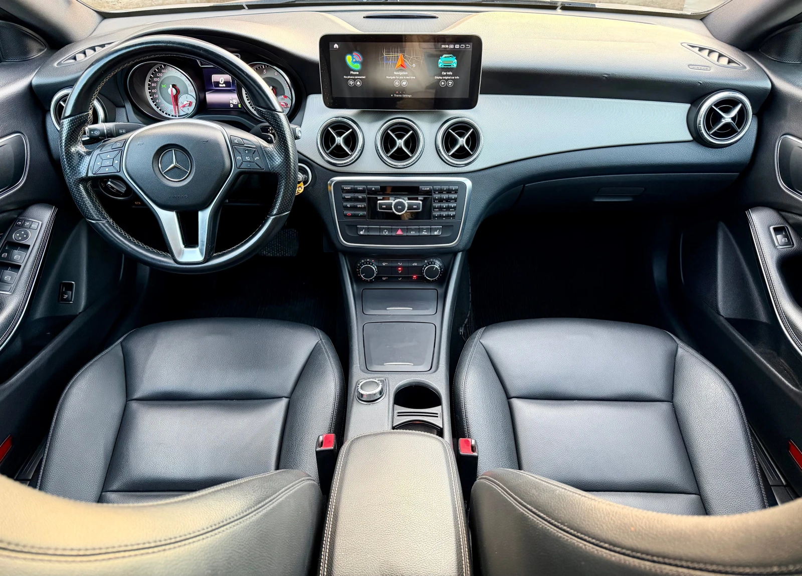 Mercedes-Benz CLA 200 #PANORAMA#PODGREV#MULTIMED#, снимка 11 - Автомобили и джипове - 55095618