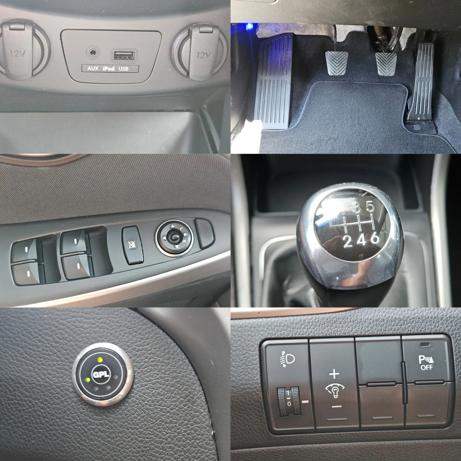 Hyundai I30 1.4I/GPL/100k.c/6ск/LED/КАМЕРА/NAVI/БЛУТУТ/EURO 5B, снимка 14 - Автомобили и джипове - 55444576