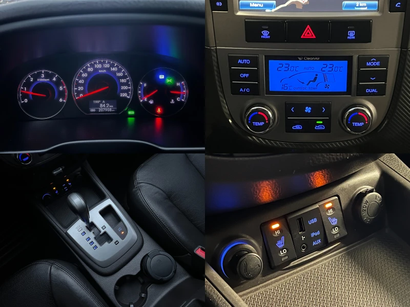 Hyundai Santa fe 2.2CRDi 4x4 Style ПРОЧЕТИ ОПИСАНИЕТО, снимка 15 - Автомобили и джипове - 52506039