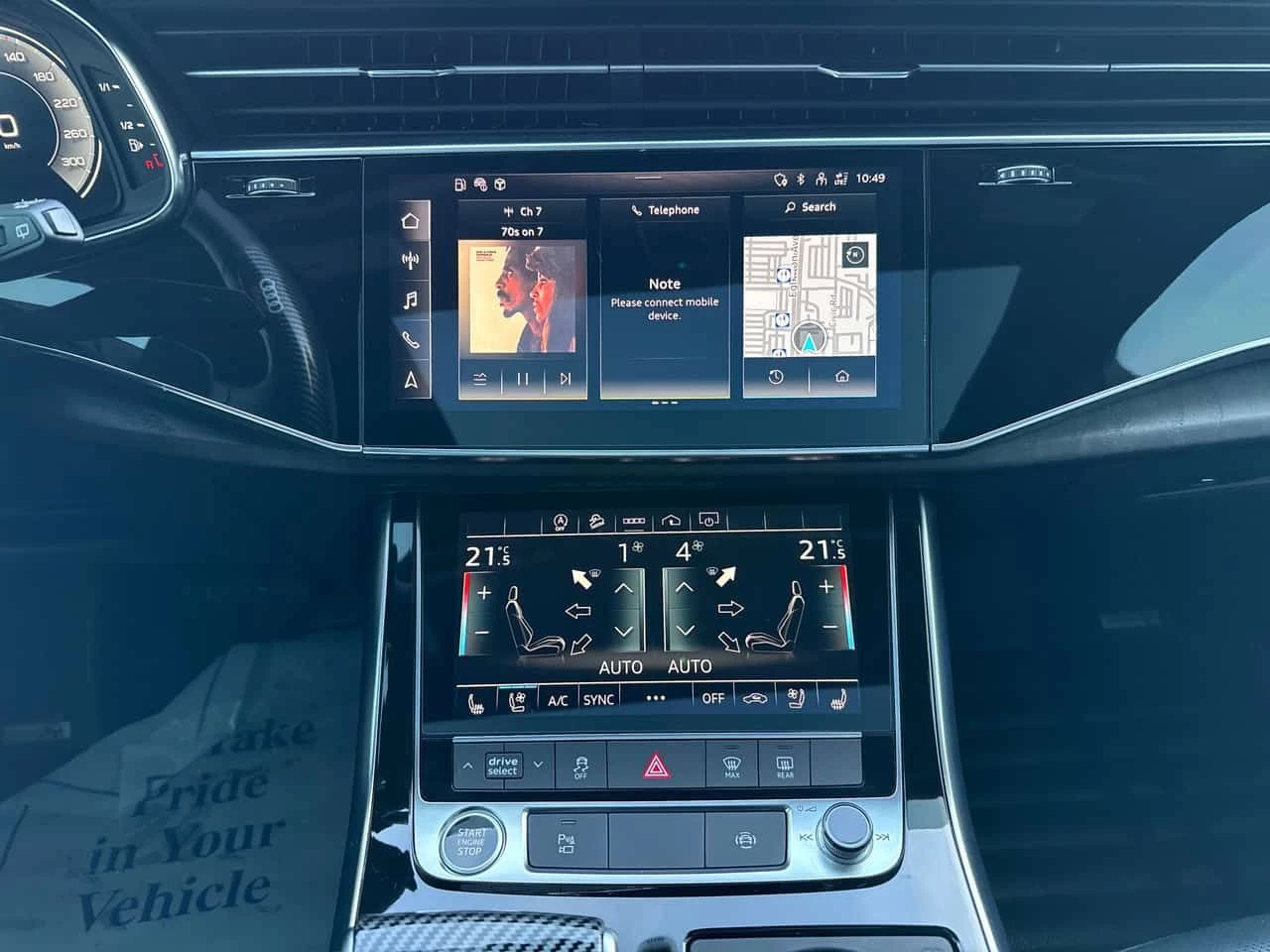 Audi Q7 Komfort 45 TFSI/ОБДУХВАНЕ/ДИСТРОНИК/ПАНОРАМА/360, снимка 10 - Автомобили и джипове - 53749571