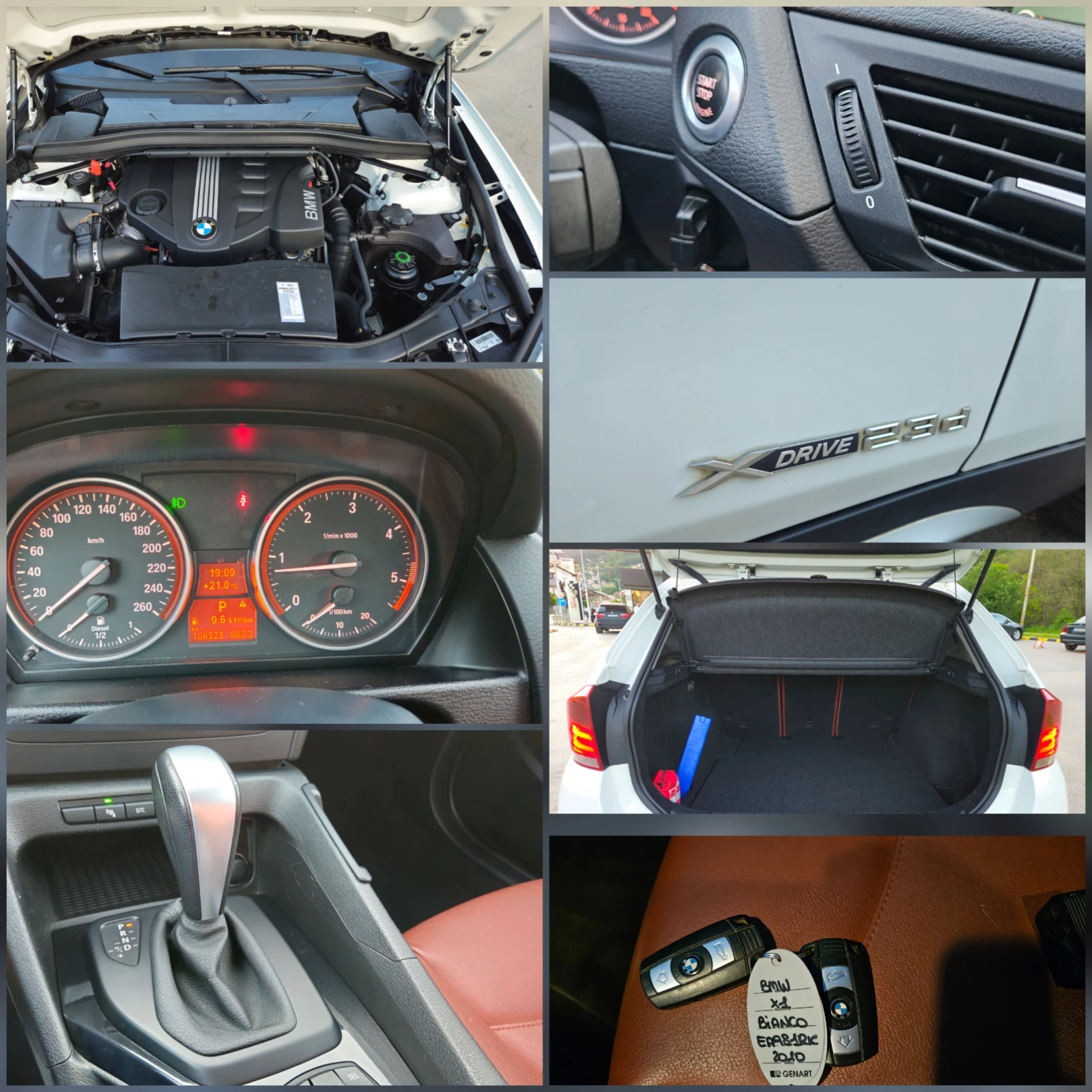 BMW X1 Avtomat/X-drive/Navigacia/Top sustoqnie, снимка 17 - Автомобили и джипове - 54723081
