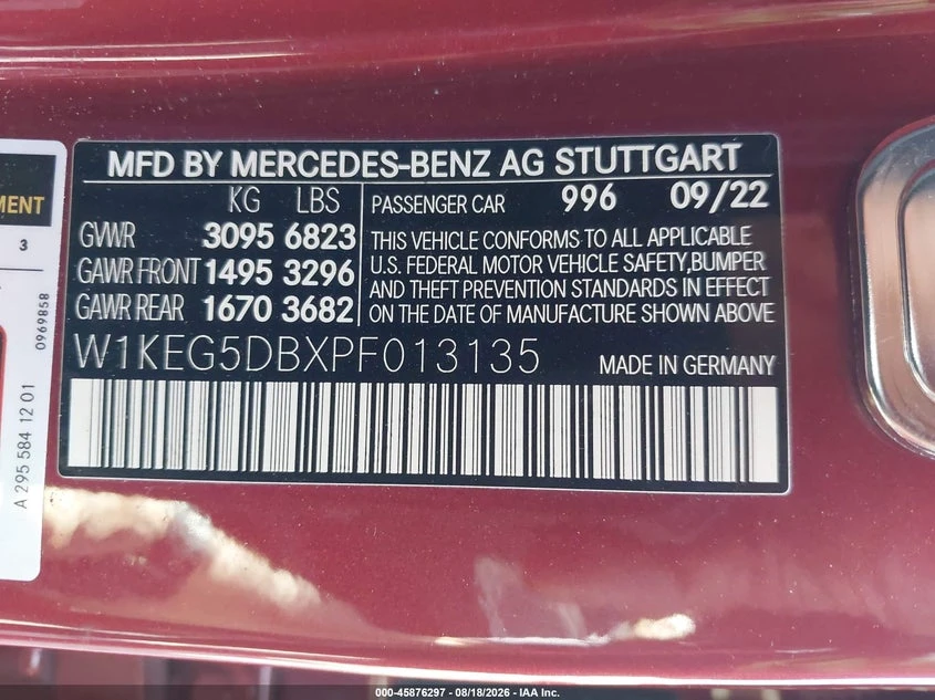 Mercedes-Benz EQE Amg 4Matic, снимка 9 - Автомобили и джипове - 56630311