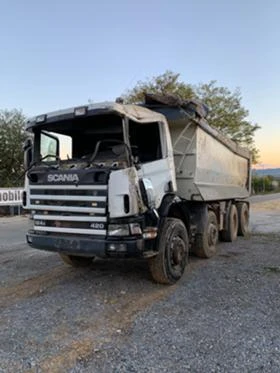 Scania 124 8X4 НА ЧАСТИ, снимка 2