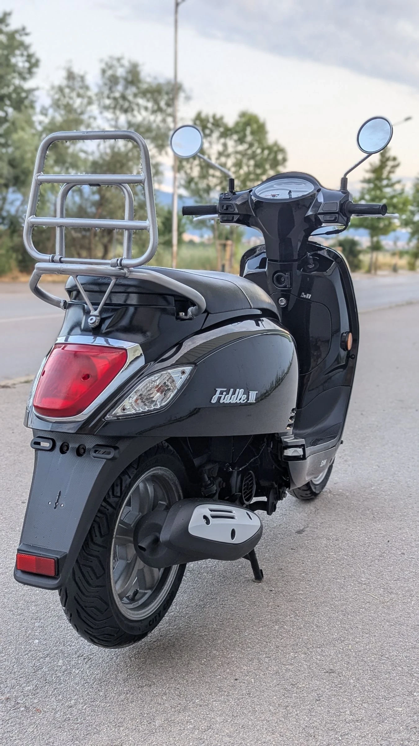 Sym Fiddle III 49CC 4T 08.2015г. , снимка 4 - Мотоциклети и мототехника - 55399172