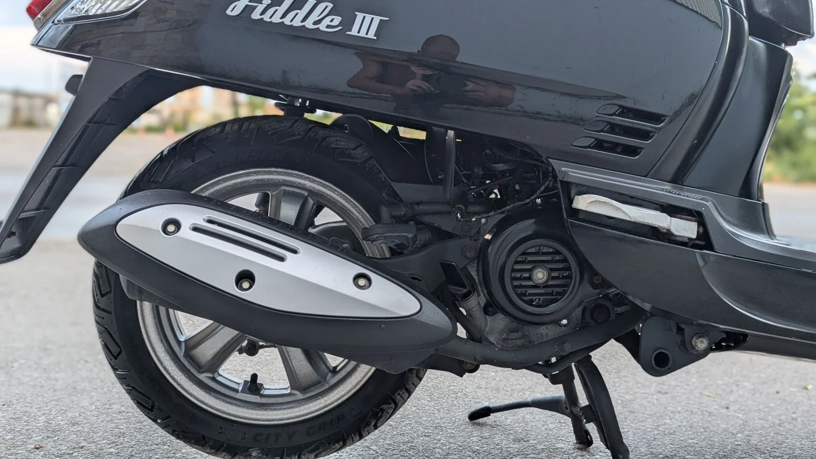 Sym Fiddle III 49CC 4T 08.2015г. , снимка 8 - Мотоциклети и мототехника - 55399172
