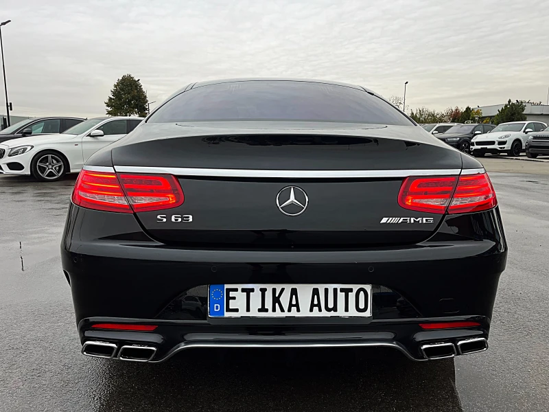 Mercedes-Benz S 63 AMG S6.3AMG COUPE-PANORAMA-HEAD UP-DISTRONIK-BURMESTER, снимка 6 - Автомобили и джипове - 48005887