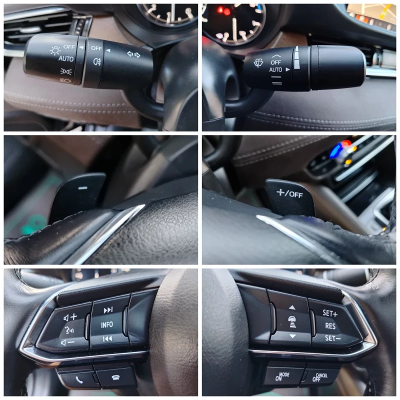 Mazda 6 2.2d-182к.с/НАВИГАЦИЯ/АВТОМАТИК/ПОДГРЕВ/ОБДУХВАНЕ!, снимка 12 - Автомобили и джипове - 50887108