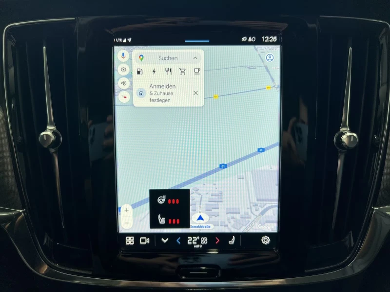 Volvo V90 T6/PLUS-BRIGHT/398HP/PANO/AHK/H&K/CAM/311gpr, снимка 11 - Автомобили и джипове - 51682558