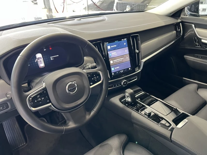 Volvo V90 T6/PLUS-BRIGHT/398HP/PANO/AHK/H&K/CAM/311gpr, снимка 10 - Автомобили и джипове - 51682558