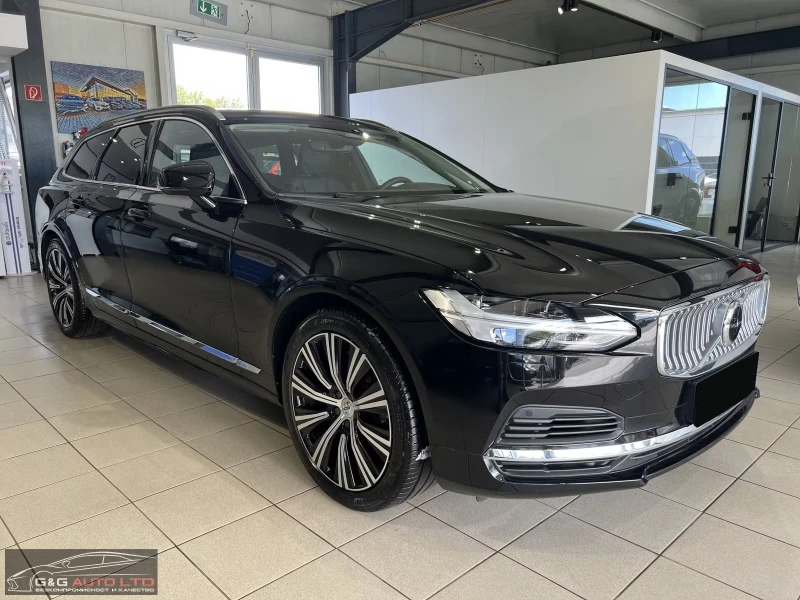 Volvo V90 T6/PLUS-BRIGHT/398HP/PANO/AHK/H&K/CAM/311gpr, снимка 4 - Автомобили и джипове - 51682558
