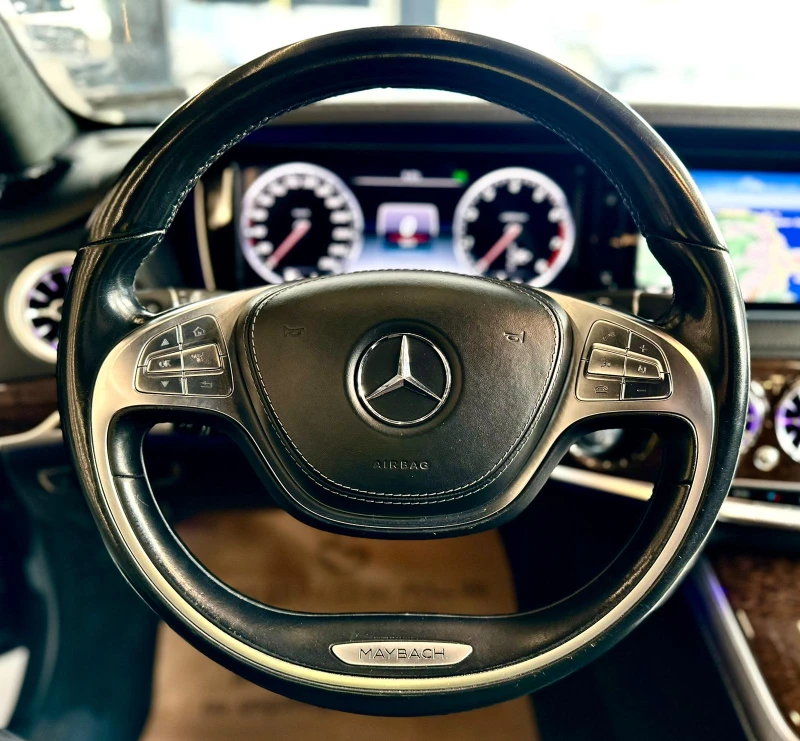 Mercedes-Benz S 500 4Matic* Maybach* Лизинг* Панорама, снимка 10 - Автомобили и джипове - 53111280