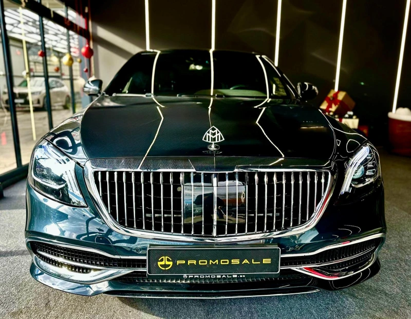Mercedes-Benz S 500 4Matic* Maybach* Лизинг* Панорама, снимка 2 - Автомобили и джипове - 53111280