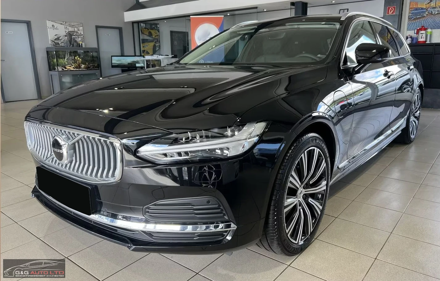 Volvo V90 T6/PLUS-BRIGHT/398HP/PANO/AHK/H&K/CAM/311gpr | Mobile.bg   1