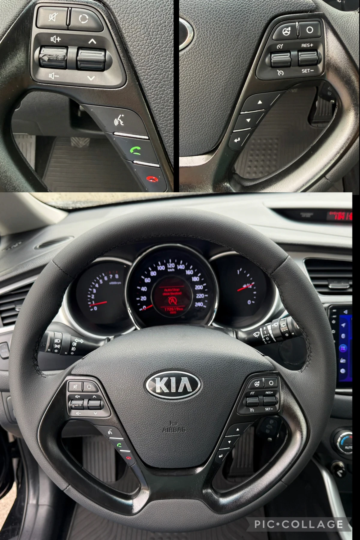 Kia Ceed 1.4i/100kc/6ck/Климатроник/Navi/Android/PDC, снимка 10 - Автомобили и джипове - 54457814