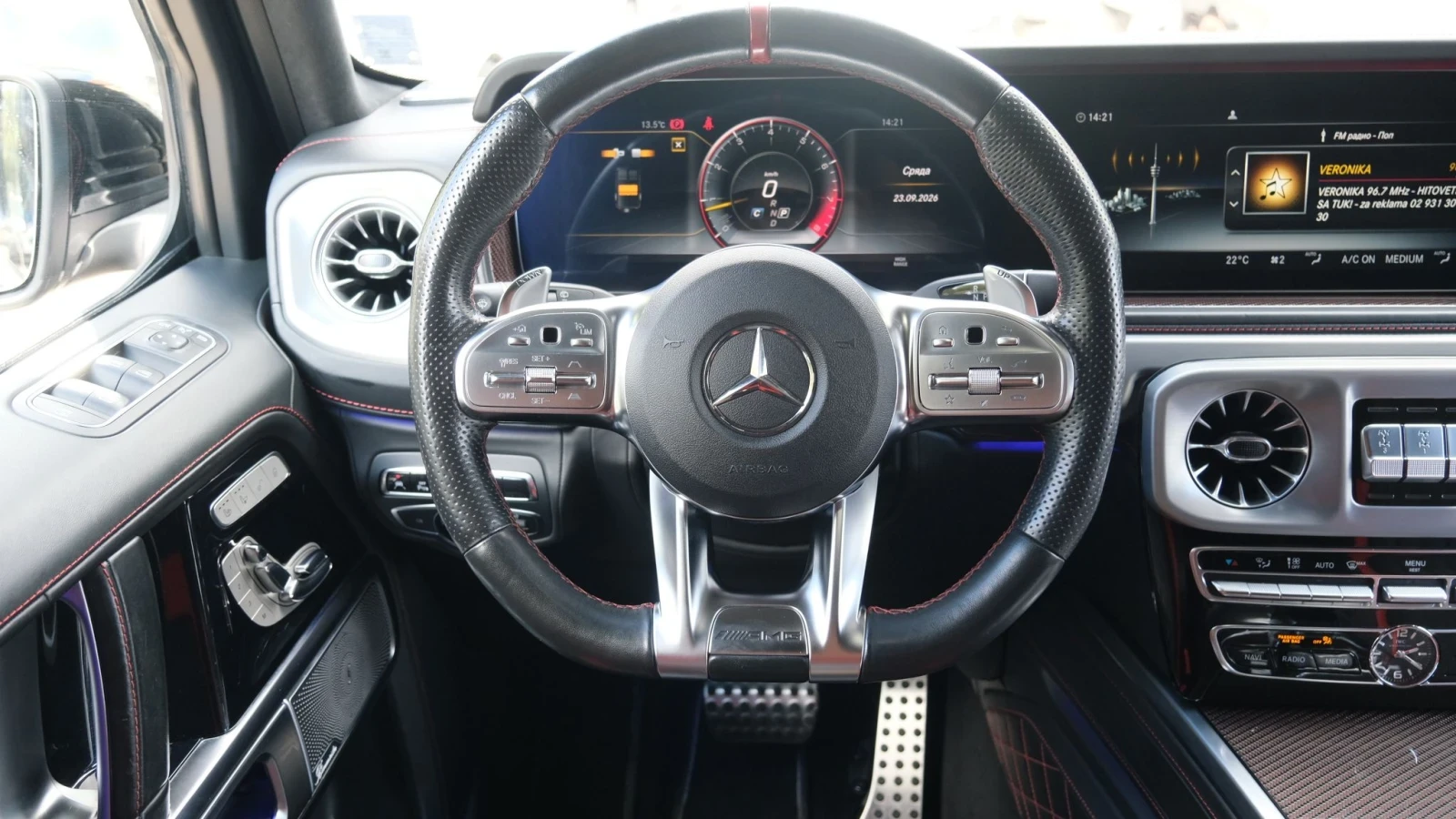 Mercedes-Benz G 63 AMG G700 Brabus Widestar ORIGINAL, снимка 9 - Автомобили и джипове - 56204756