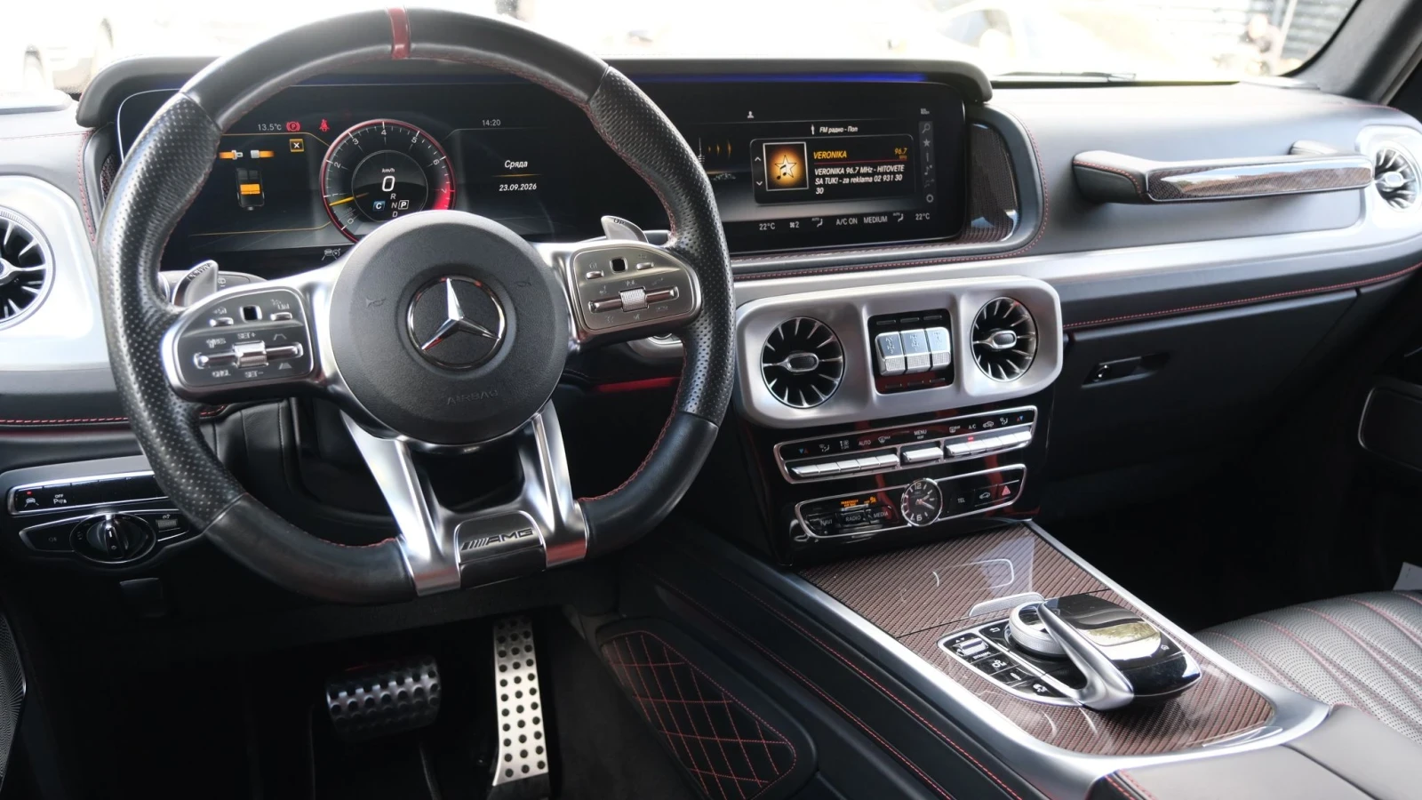 Mercedes-Benz G 63 AMG G700 Brabus Widestar ORIGINAL, снимка 10 - Автомобили и джипове - 56204756