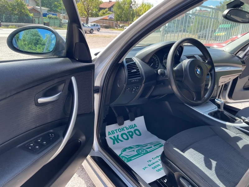 BMW 118 FACELIFT, 6 скорости , ПАРКТРОНИК, 143 коня, снимка 14 - Автомобили и джипове - 51567609