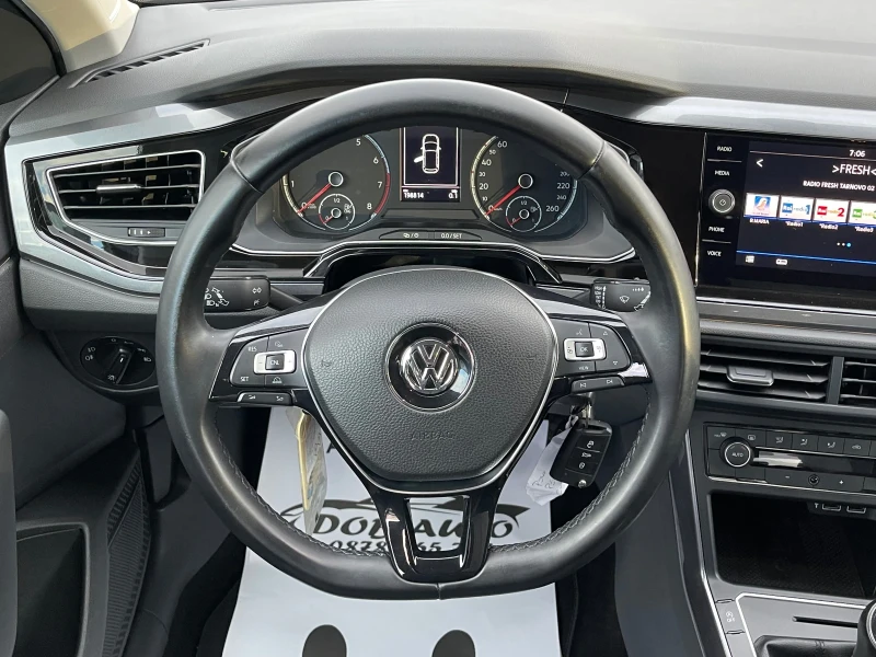 VW Polo 1.0TGI-HIGH LINE-R LINE-CAR PlAY, снимка 11 - Автомобили и джипове - 53129768