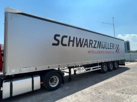 Полуремарке Schwarzmuller J-Serie, 5570kg, Goodyear, боге, снимка 1