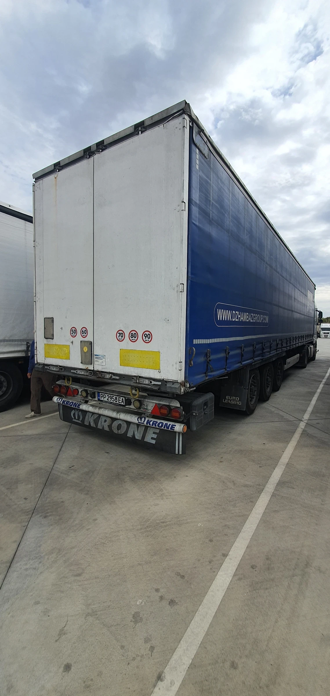 Полуремарке Krone SD, снимка 8 - Ремаркета - 55486283