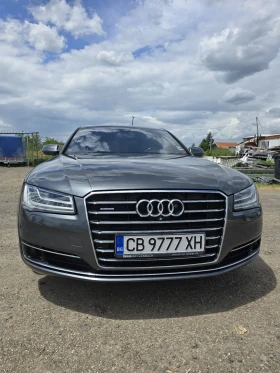 Обява за продажба на Audi A8 4.2 TDI Long 3х TV 360  camera PANO BANG OLUFSEN ~68 500 лв. - изображение 1
