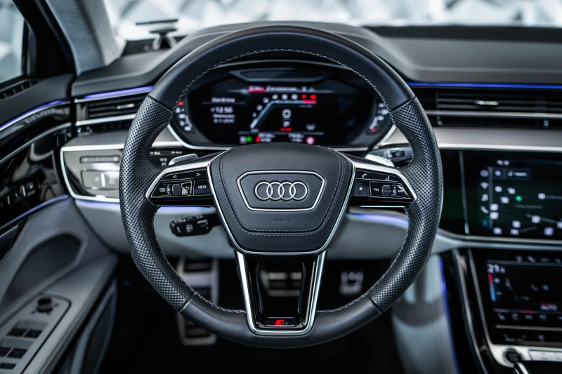 Audi A8 L Sport 60 V8 TFSI DesignSelection* Matrix* Pano* , снимка 10 - Автомобили и джипове - 52935686