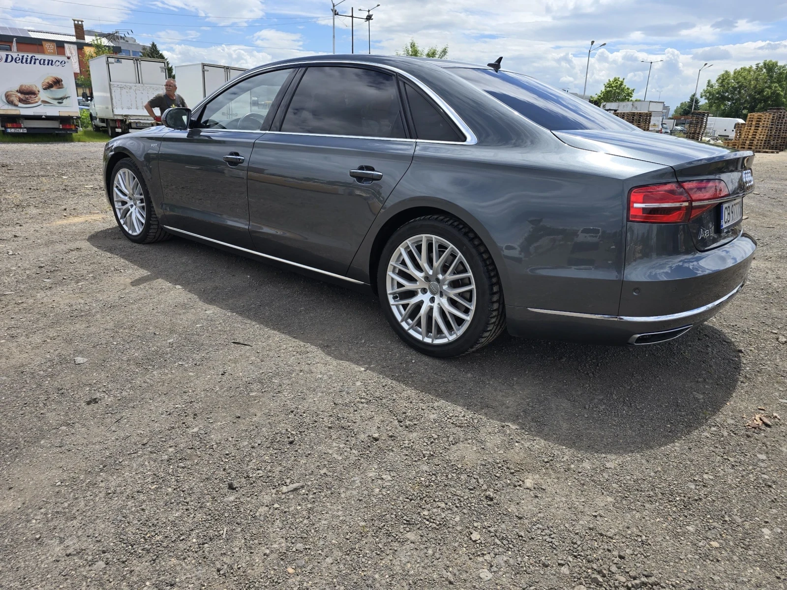 Audi A8 4.2 TDI Long 3х TV 360  camera PANO BANG OLUFSEN - изображение 6